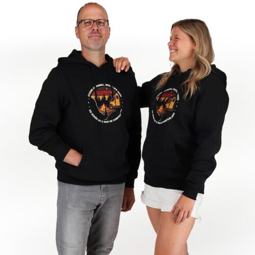 Camping Wagner Hoodie Platzhirsch Edition,Gr. L