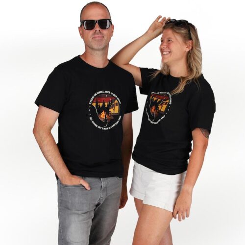 Camping Wagner T-Shirt Platzhirsch Edition,Gr. 5XL