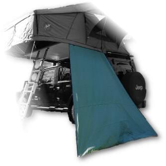 Gordigear Seitenwand für Faltdachzelte, grün