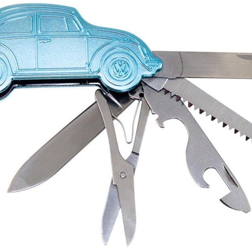 VW Collection Taschenmesser, VW Käfer, blau