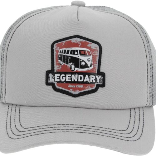VW Collection Trucker Cap, grau, legendary