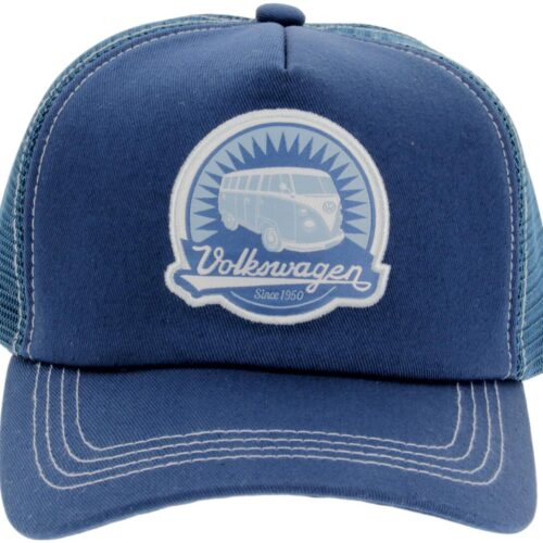 VW Collection Trucker Cap, blau, vintage