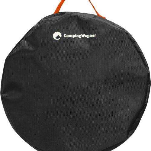 Camping Wagner Kabeltasche, schwarz/orange