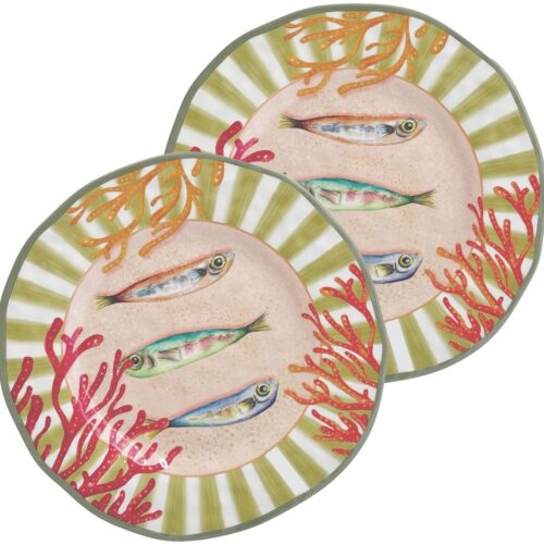 Rose & Tulipani Litorale Teller, 2er-Set