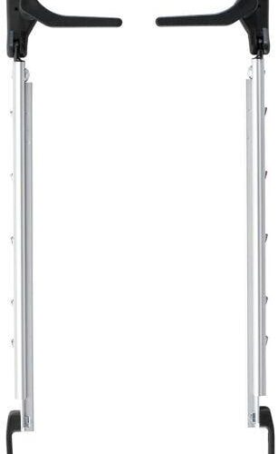 Polyplastic Fensteraussteller, 5x Rasterung, mit Riegel, 300mm, Set