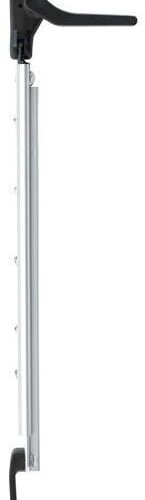 Polyplastic Fensteraussteller, 5x Rasterung, mit Riegel, 300mm, rechts