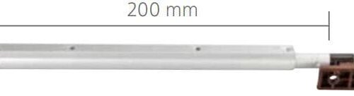 Mekuwa Automatik Fensteraussteller mit Verschluss, 200mm, Universal, braun