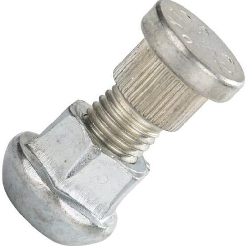 Radschrauben, M12x1,50x25GWL, Eisen, silbergrau