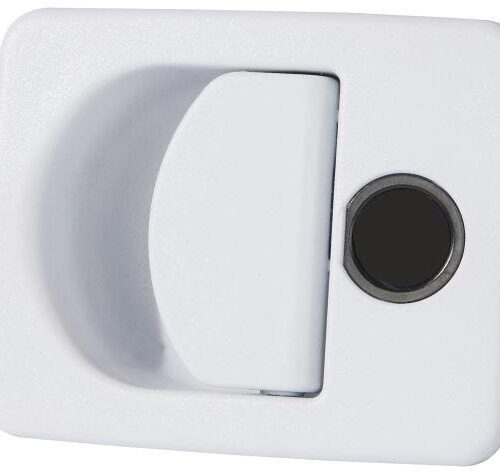 STS Kubus Klappenschloss, System STS & ZADI, 140x80x80mm, weiß