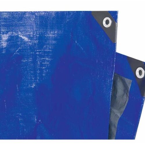 Reimo Tarpaulin Zeltbodenunterlage, 400x500cm, blau