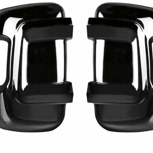 Carbest Spiegelprotektoren-Set für Fiat Ducato ab Bj. 06, kurz, schwarz