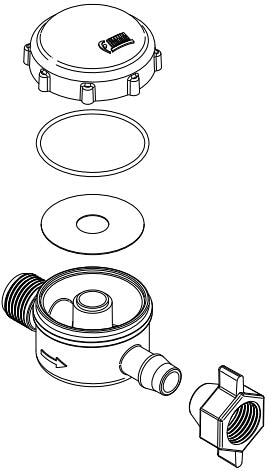 Pumpenfilterkit - Fiamma Ersatzteil-Nr. 98657-014 - für Aqua F