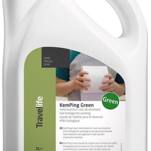 Travellife Kemping Green Toilettenflüssigkeit, 2L