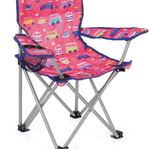 VW Collection VW T1/Käfer Kids Faltstuhl, pink