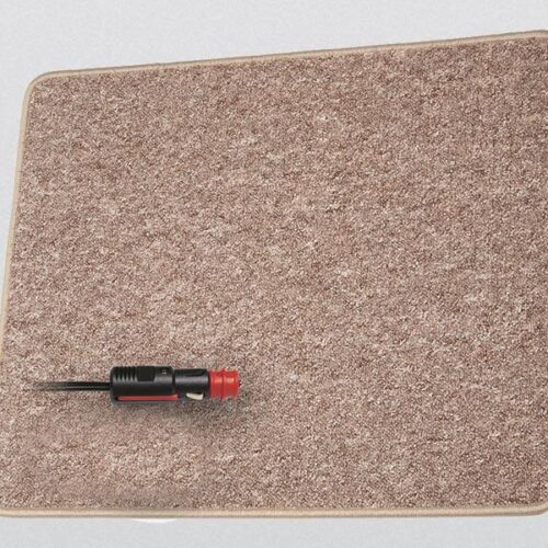 Pro Car Heizteppich, 12V, hellbraun, 60x100cm