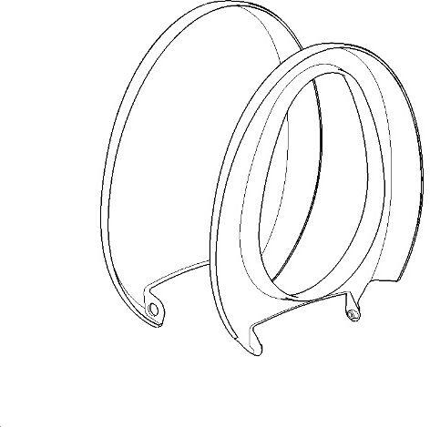 Toilettensitz mit Deckel - Thetford Ersatzteil-Nr. 200950-62 - für C223S/C223CS