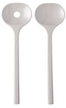 Mepal Salatbesteck Bloom 2-teilig, Pebble White, 263x80x24mm