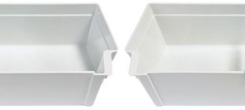 Thetford Türfach inkl. Flaschenhalterung, 2 Stck. - Thetford Ersatzteil Nr. 691593 - für Thetford Kühlschrank T1090