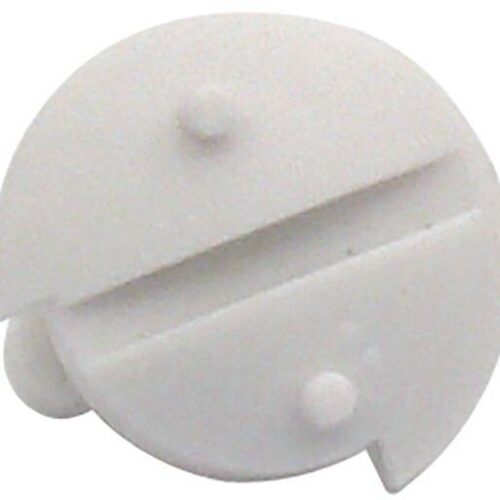 Verriegelungsschraube, weiß – Dometic Ersatzteil Nr. 295176699 – für Lüftungsgitter Winterabdeckungen, 50er-Pack