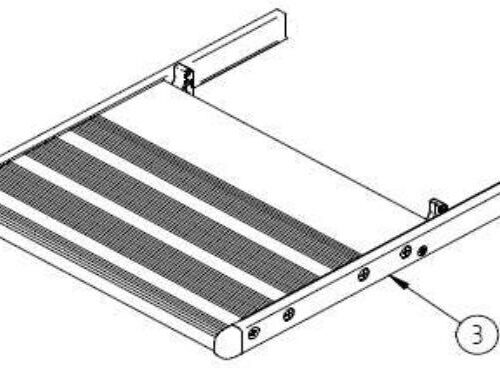 Montagerahmen 700 - Thule Ersatzteil Nr. 1500602737 - passend für Slide-Out Step V12