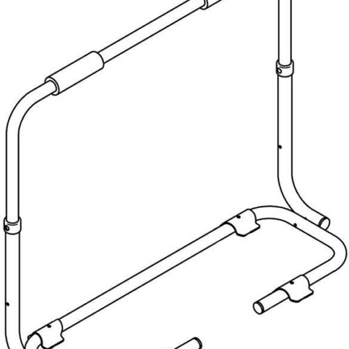 Tragrahmen - Thule Ersatzteil Nr. 1500601497 - für Sport Caravan Special Fahrradträger