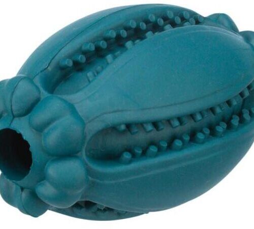 Jollypaw Rugbyball, Fresh Aroma, Naturgummi, 13cm