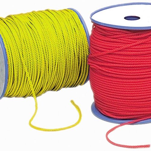 BasicNature Seil, Polypropylen, 3mm, 200 Meterrolle, rot