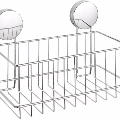 Wenko Static-Loc® Osimo Plus Wandablage, 240x165x135mm, chrom