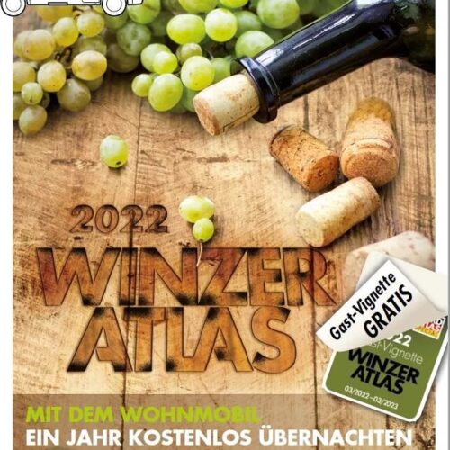 Reisemobil International Winzeratlas 2022 - Stellplatzführer für Genießer + Vignette