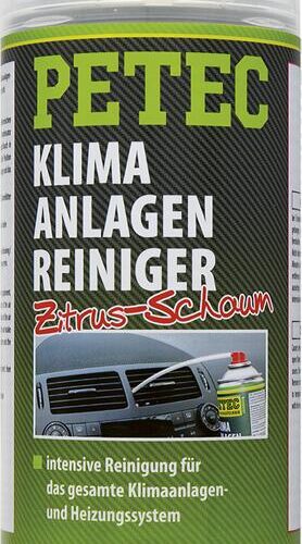 Petec Klimaanlagenreiniger Zitrus-Schaum, 500ml