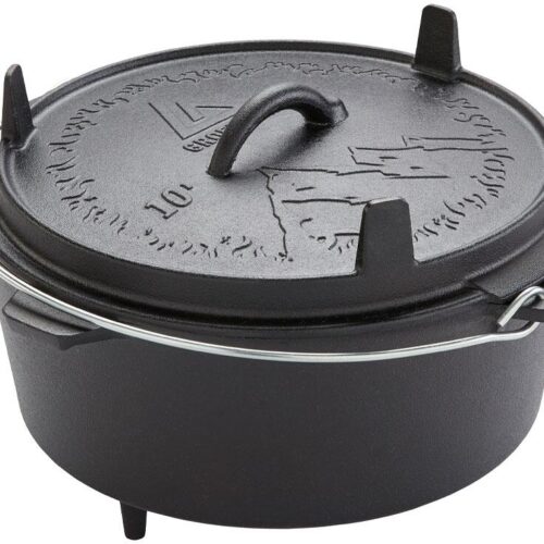 Groenberg Askja Pot Gusseisen Topf Dutch Oven, 10L