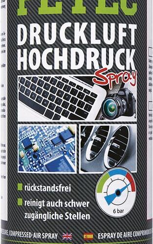 Petec Druckluftspray Hochdruck, 400ml