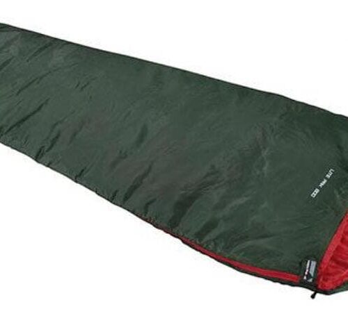 High Peak Lite Pak Mumienschlafsack, 210x75cm, grün