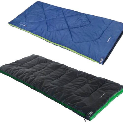 High Peak Patrol Deckenschlafsack, 190x80cm, blau-dunkelblau