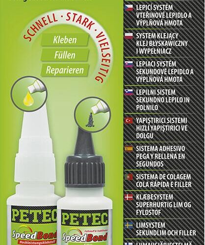 Petec Hochleistungsklebstoff & Filler, 50g