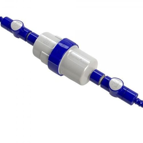 Reich myclean Water Wasserfilter, Einbauset, beidseitig gerade Anschlüsse