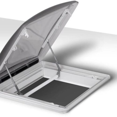 roofSTAR Dachhaube, 700x500mm, mit Zwangsbelüftung, motorisiert, LED