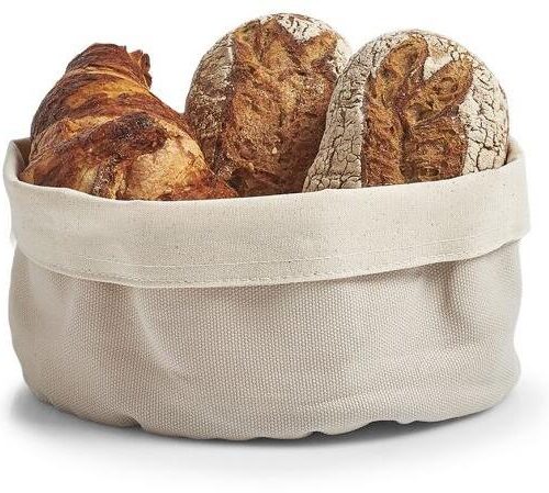 Zeller Brotbeutel, cremeweiß, Ø20cm