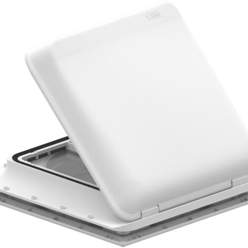 Fiamma Turbo Vent Dachhaube, 40x40cm, weiß, mit 12V