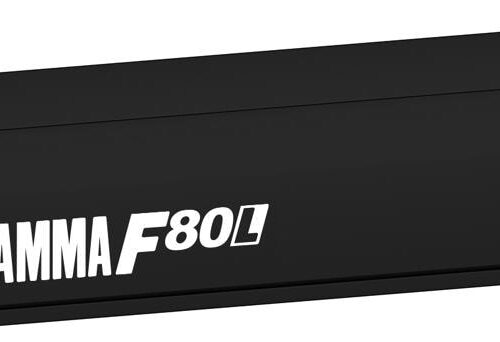 Fiamma F80L Markise schwarz, 550cm, Royal Grey