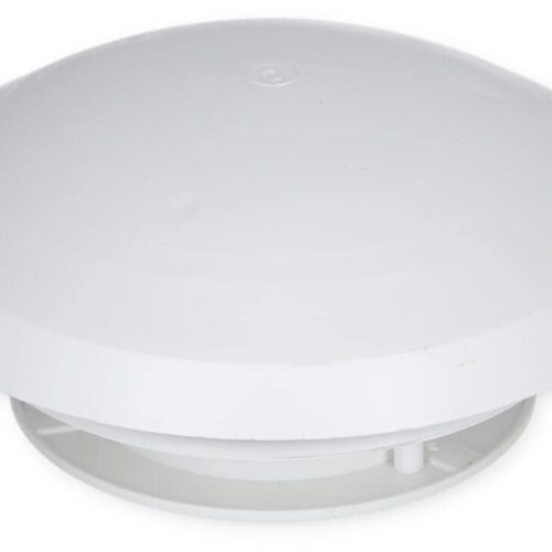 Knorz Dachlüfter mit Schlauchanschluss, 110mm, weiß, ohne Fliegengitter