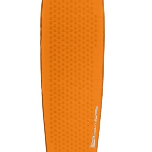 Ferrino Superlite Liegematte, selbstaufblasend, orange, 183x51x2,5cm