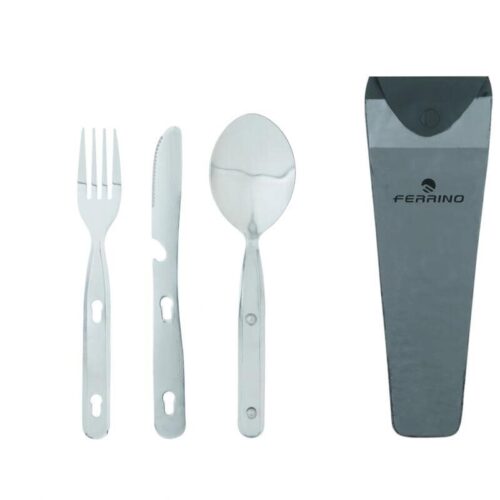 Ferrino Reisebesteckset, Edelstahl