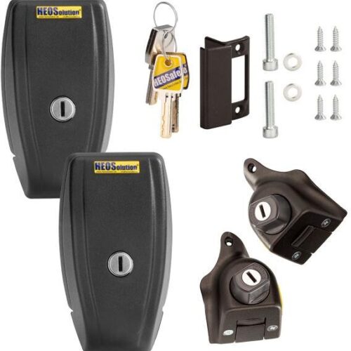 HEOSafe Van Security Paket (12856+2x1760) für Fiat Ducato ab Bj. 09/2021, schwarz