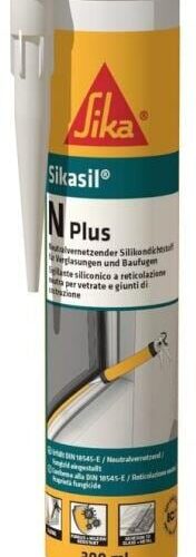 Sika Sikasil-N plus Industrie-Silikon, 300ml, weiß