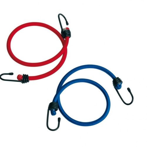 Ferrino Stretchseile mit Metallhaken, 2er-Set