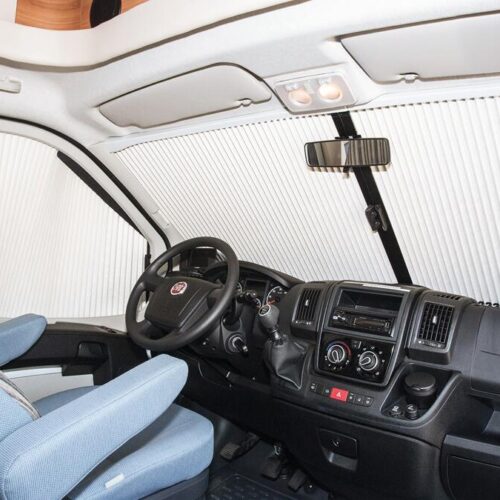 Remis REMIfront IV Scheiben-Verdunkelung für Fiat Ducato ab Bj. 09/2021, Front großes Sensorpaket