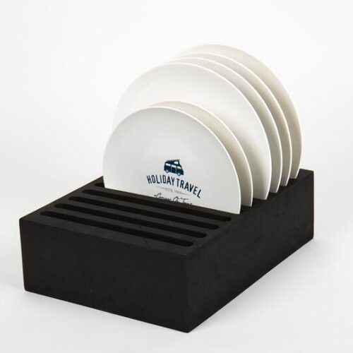 Camp4 Tellerhalter, Schaumstoff, schwarz