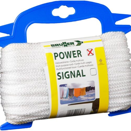 Brunner Power Vielzweckleinen auf Spule, Ø 4 mm x 20 m