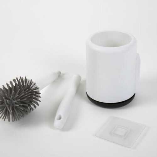 Camp4 Silikon Toilettenbürste, weiß